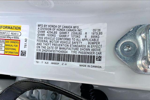 2026 Honda Civic Sport Touring