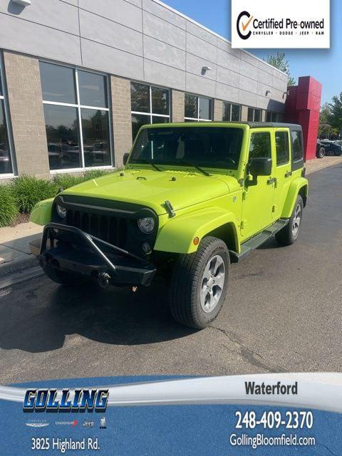 2017 Jeep Wrangler Unlimited Sahara 4x4 for sale in Bloomfield Hills, MI