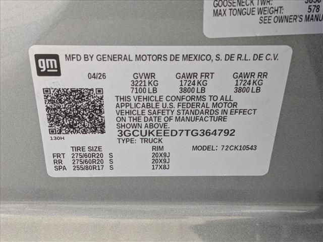 New 2026 Chevrolet Silverado 1500 4WD Crew Cab Short Bed RST Four Wheel Drive Crew Cab