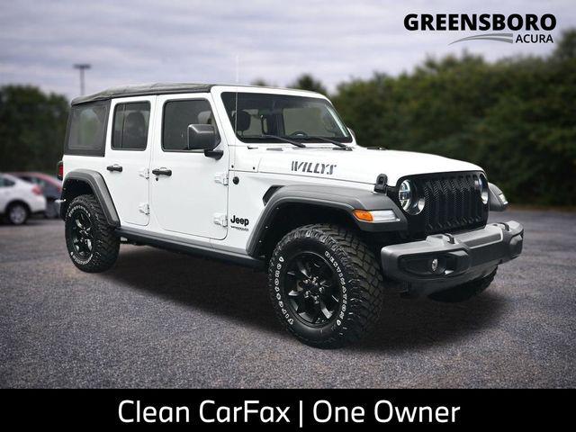 2022 Jeep Wrangler Unlimited Willys 4x4 for sale in Greensboro, NC