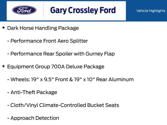 2026 Ford Mustang Dark Horse Fastback