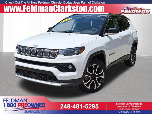 2022 Jeep Compass Limited 4x4 for sale in Clarkston, MI