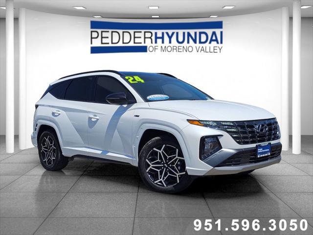 2024 Hyundai Tucson Hybrid N Line for sale in MORENO VALLEY, CA