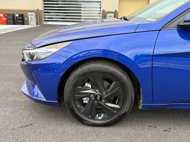 2023 Hyundai Elantra Hybrid Blue