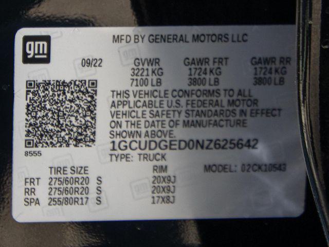 2022 Chevrolet Silverado 1500 4WD Crew Cab Short Bed LTZ