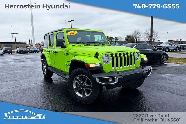 2021 Jeep Wrangler Unlimited Sahara for sale in CHILLICOTHE, OH