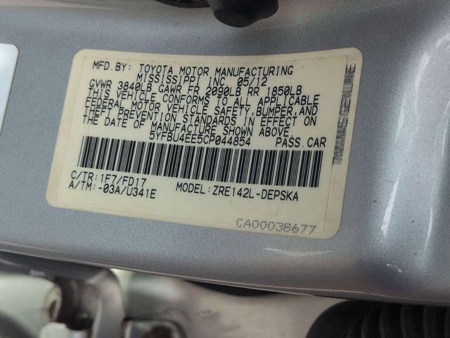 2012 Toyota Corolla S