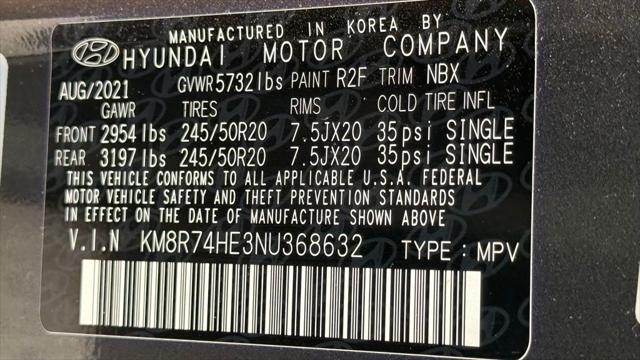 2022 Hyundai Palisade Calligraphy