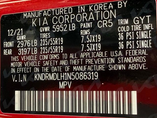 2022 Kia Sorento Hybrid SX Prestige
