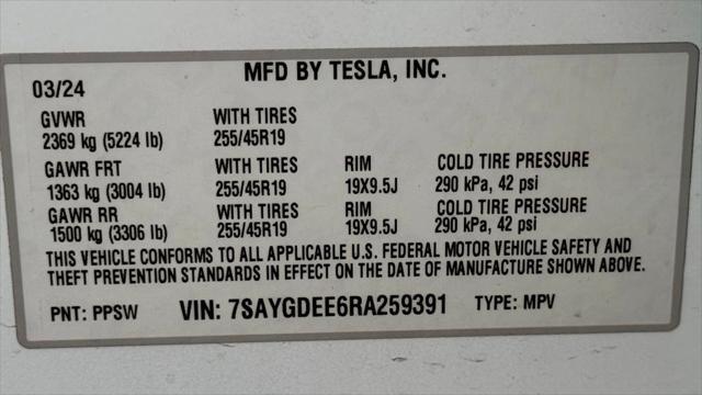 2024 Tesla Model Y Long Range Dual Motor All-Wheel Drive