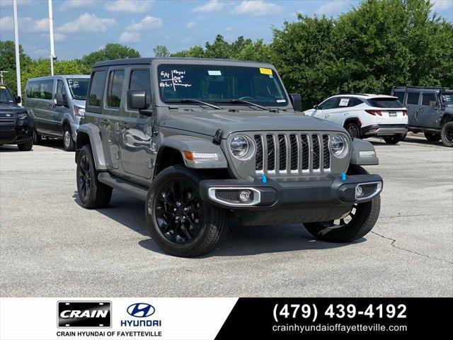 2022 Jeep Wrangler 4xe Unlimited Sahara 4x4 for sale in FAYETTEVILLE, AR