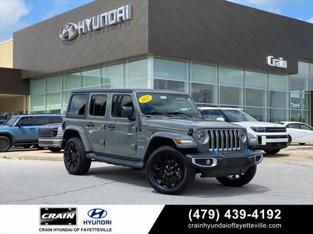 2022 Jeep Wrangler 4xe Unlimited Sahara 4x4 for sale in FAYETTEVILLE, AR