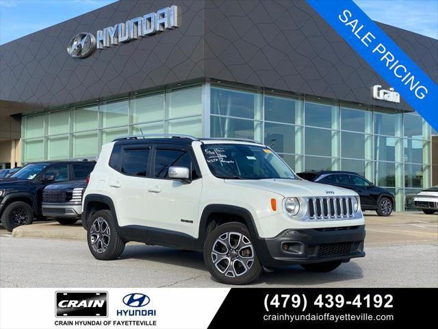 2016 Jeep Renegade Limited for sale in FAYETTEVILLE, AR