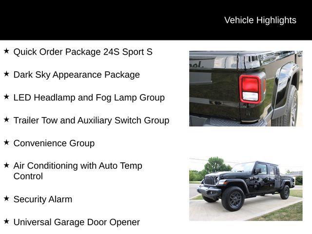2026 Jeep Gladiator GLADIATOR SPORT S 4X4