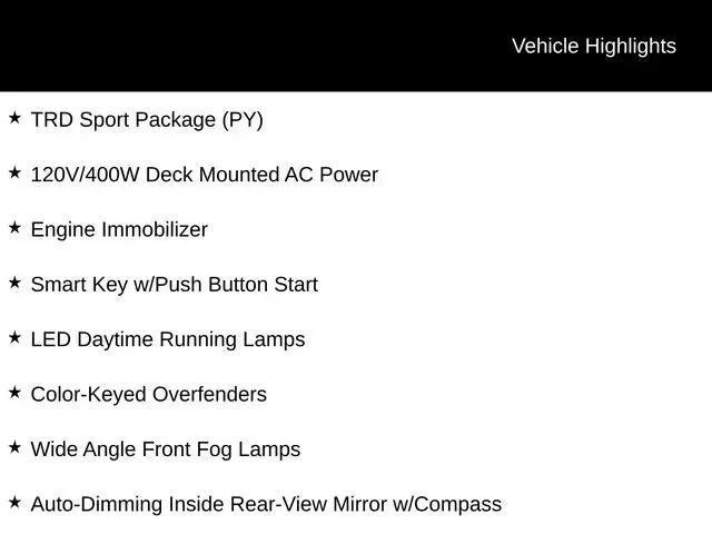2019 Toyota Tacoma TRD Sport