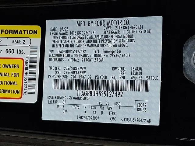 2025 Ford Mustang EcoBoost Premium Convertible
