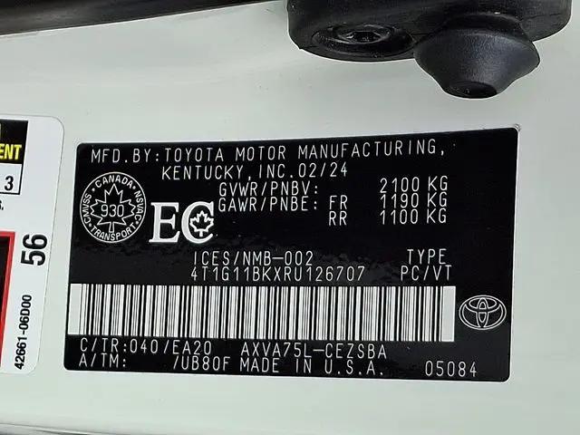2024 Toyota Camry SE