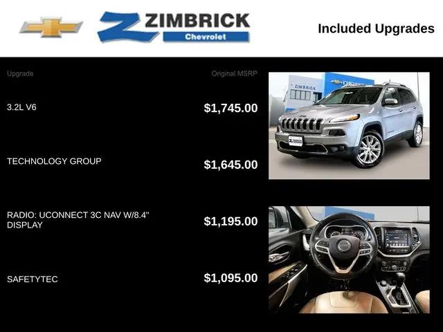 2017 Jeep Cherokee Limited 4x4
