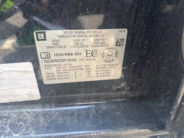 2016 Chevrolet Silverado 1500 1LT