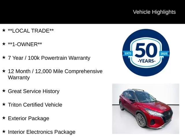 2024 Nissan Kicks SV Xtronic CVT
