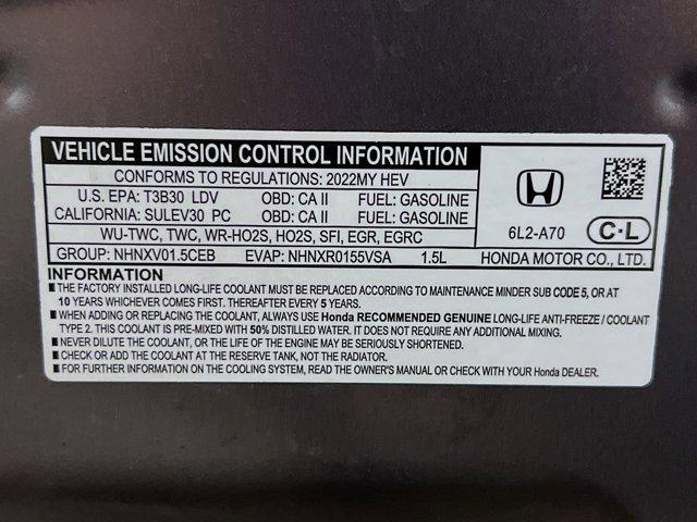 2022 Honda Insight Touring