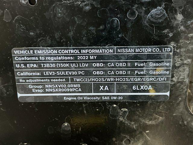 2022 Nissan Sentra SR Xtronic CVT