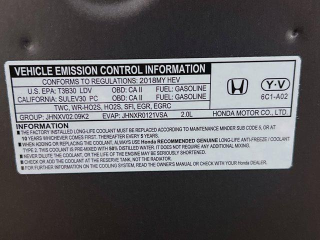 2018 Honda Accord Hybrid EX-L
