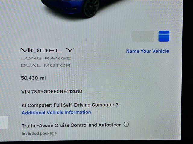 2022 Tesla Model Y Long Range Dual Motor All-Wheel Drive