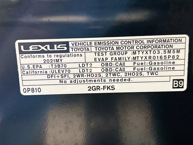 2021 Lexus RX 350 F SPORT Handling