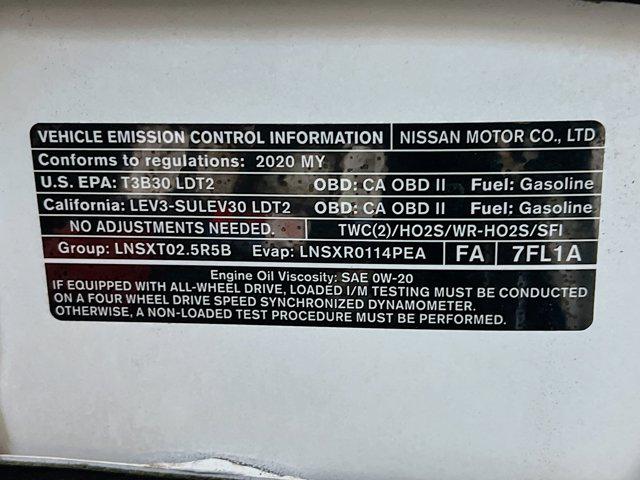 2020 Nissan Rogue S FWD