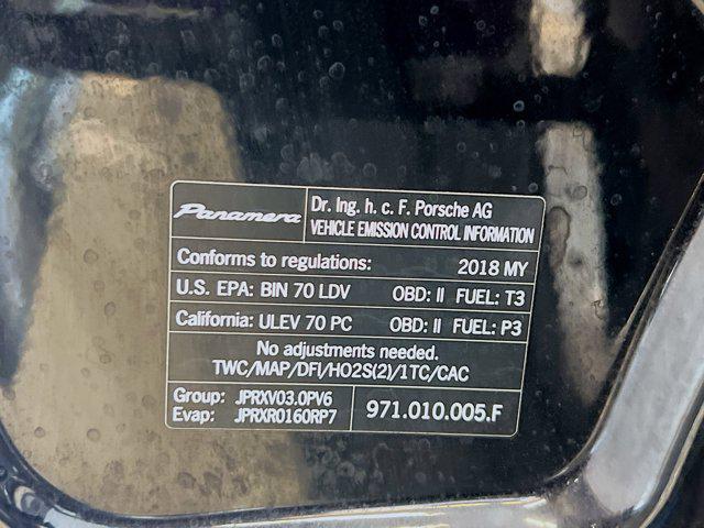 2018 Porsche Panamera 4
