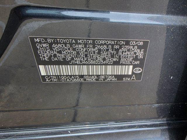 2008 Lexus ES 350 Base