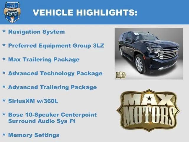 2024 Chevrolet Tahoe 4WD High Country