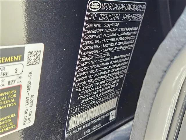 2021 Land Rover Range Rover Westminster