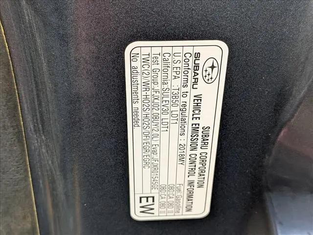 2018 Subaru Crosstrek 2.0i Limited