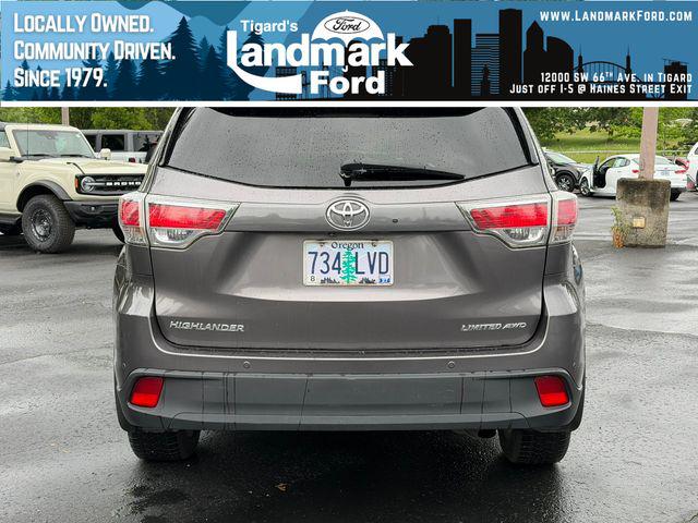 2016 Toyota Highlander Limited V6