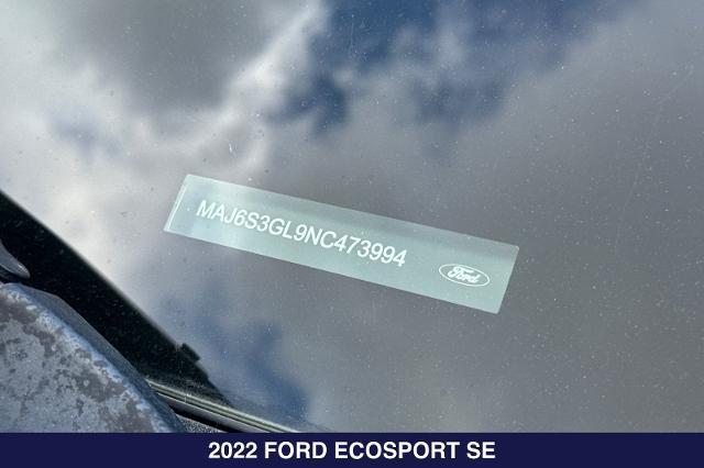 2022 Ford EcoSport SE