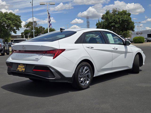 2025 Hyundai Elantra Hybrid Blue