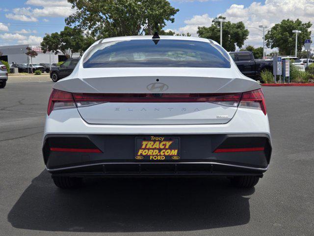2025 Hyundai Elantra Hybrid Blue