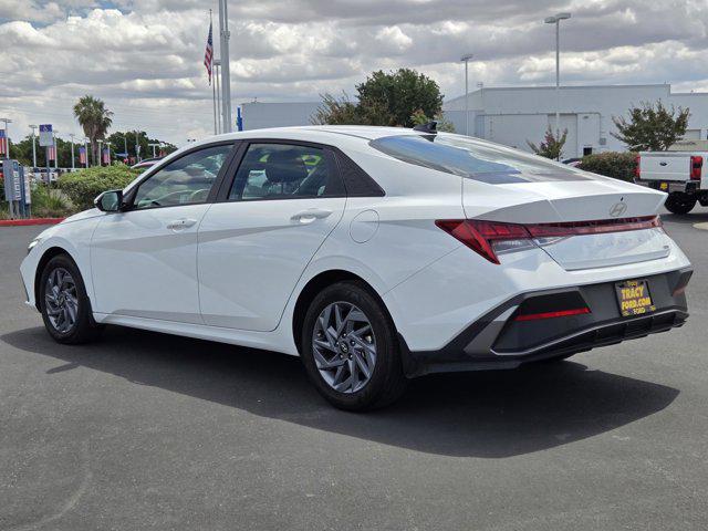 2025 Hyundai Elantra Hybrid Blue