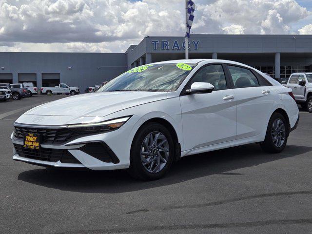 2025 Hyundai Elantra Hybrid Blue