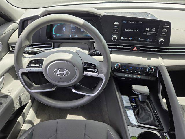 2025 Hyundai Elantra Hybrid Blue