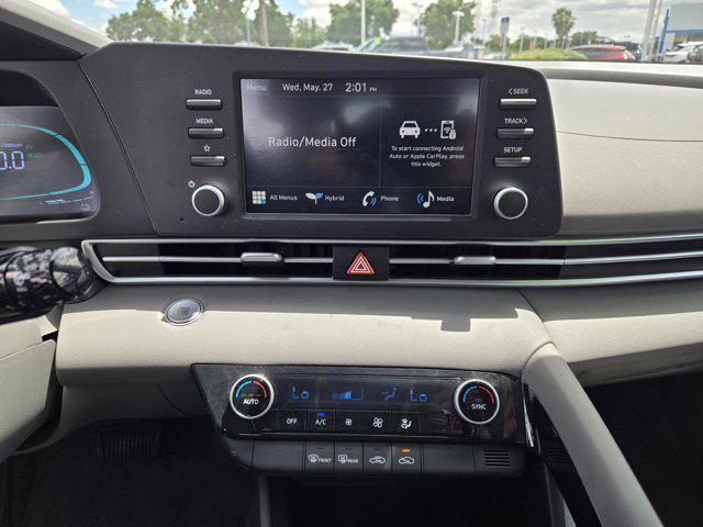 2025 Hyundai Elantra Hybrid Blue