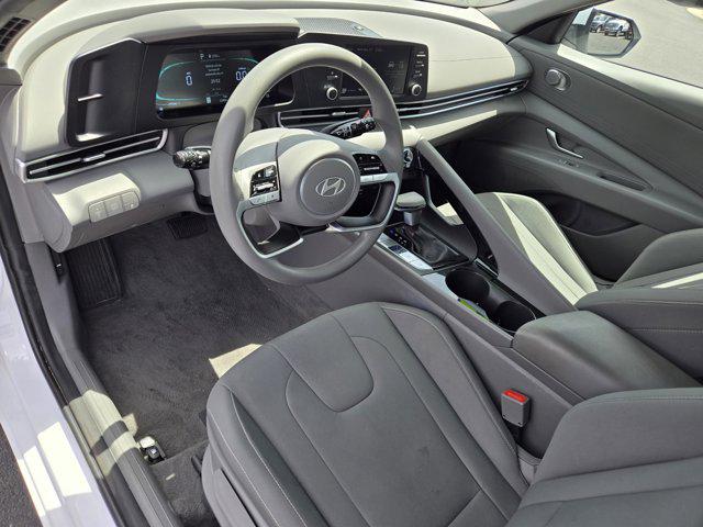 2025 Hyundai Elantra Hybrid Blue