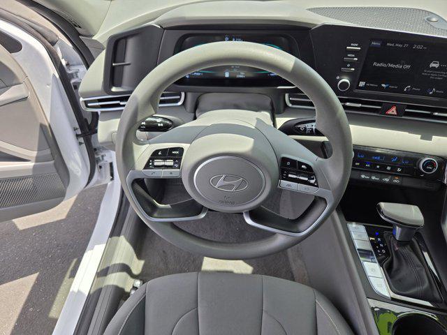 2025 Hyundai Elantra Hybrid Blue