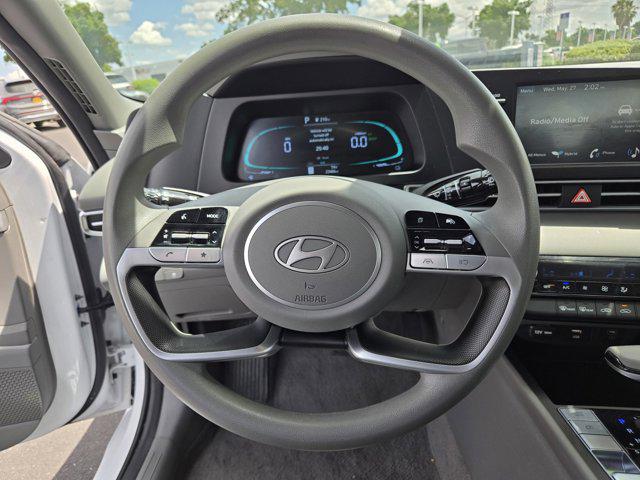 2025 Hyundai Elantra Hybrid Blue