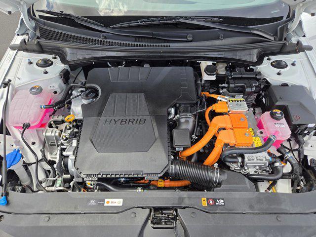 2025 Hyundai Elantra Hybrid Blue