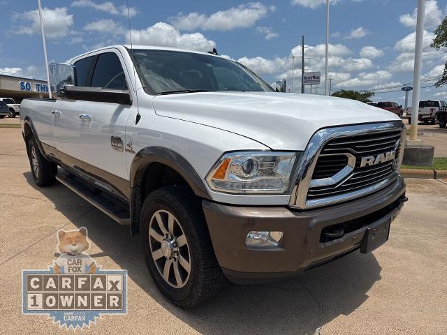 2018 Ram 3500 Laramie Longhorn Crew Cab 4x4 8' Box for sale in Weatherford, TX