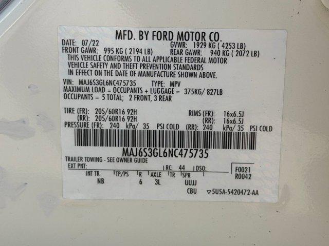 2022 Ford EcoSport SE