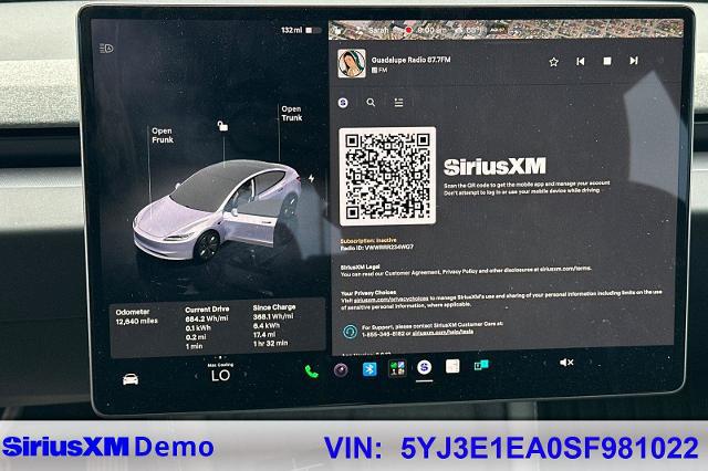 2025 Tesla Model 3 Long Range Rear-Wheel Drive